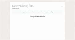 Desktop Screenshot of krestenhillerup.dk